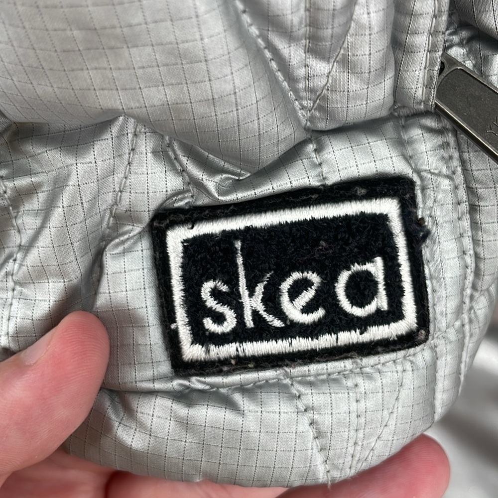 Skea Metallic Skiing Quilted Goose Down Puffer Jacket - Picture 2 of 4